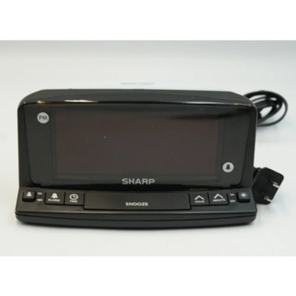 Digital Alarm Clock with Keyboard Style Controls, Battery‎ Back-Up, Easy to Use